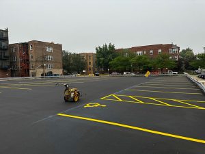 Church Seal Coat & Stripe